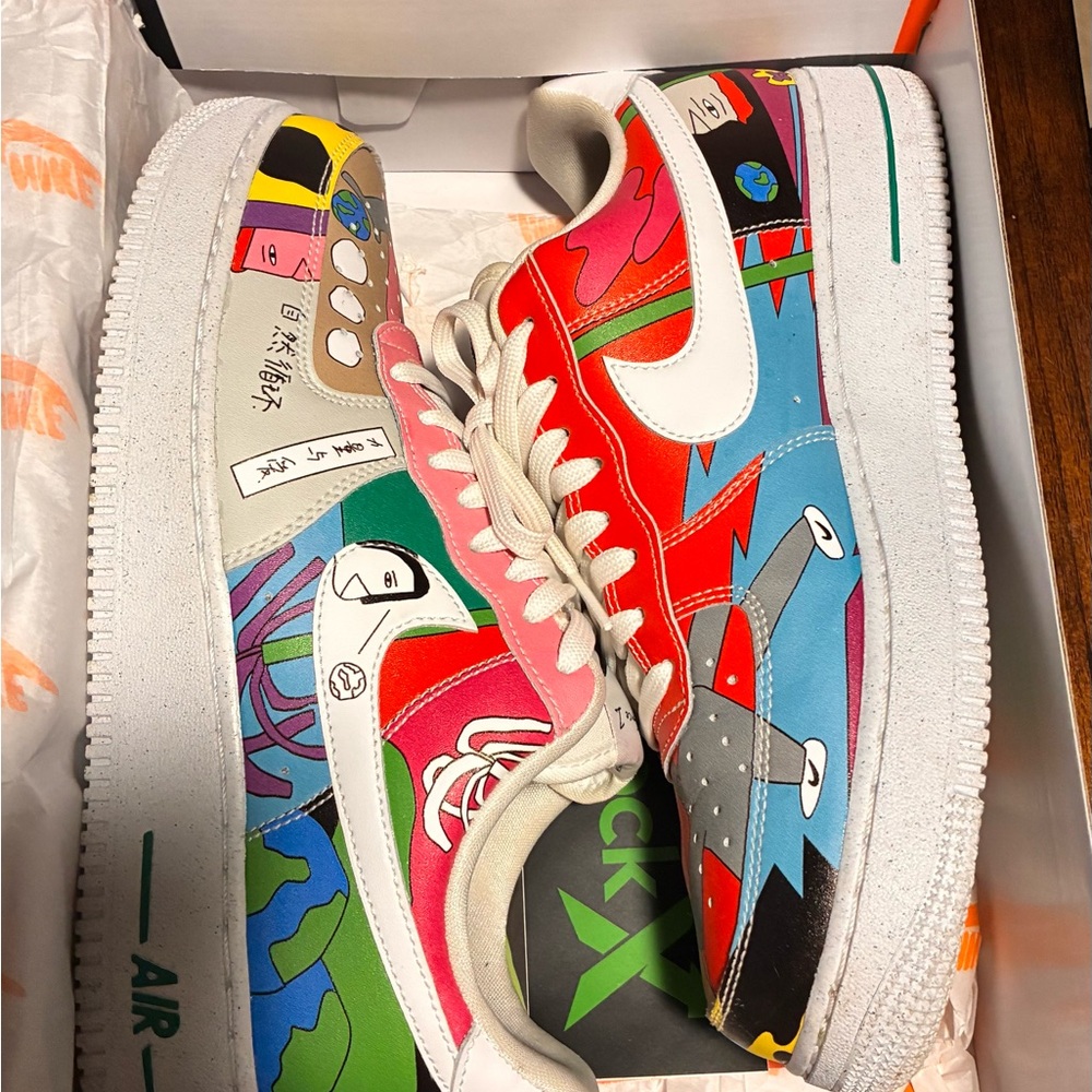 Nike  Air Force 1 Flyleather Men’s Shoes